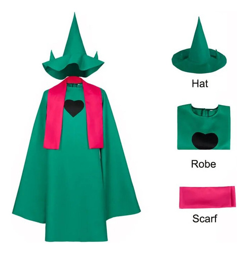 General Sudadera Con Capucha Undertale Ralsei Cosplay Top