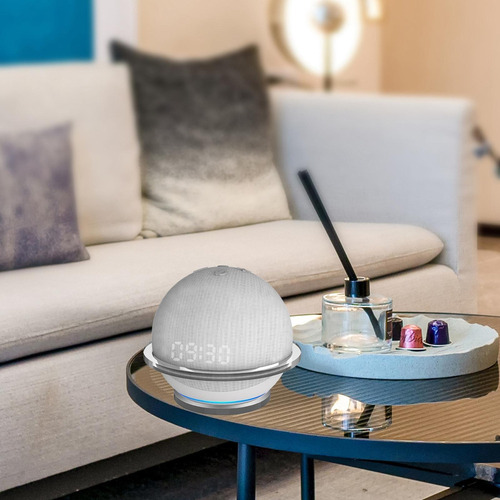Funda Acrílica Transparente Compatible Con Echo Dot (3/4