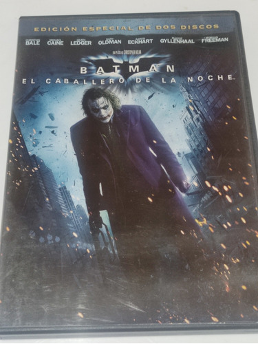 Dvd Batman El Caballero De La Noche 2 Dvd Original