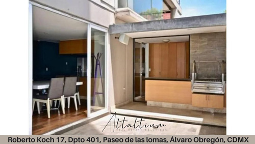 Departamento En Venta Roberto Koch 17, Depto 401, Paseo De Las Lomas, Álvaro Obregón, Cdmx. Vg5-za
