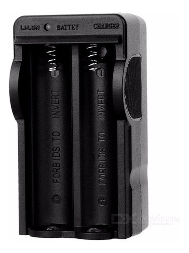 Cargador De Doble Ranura Para Baterias 18650 Litio Ion Brc