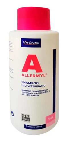 Allermyl Glyco 500 Ml Virbac - Shampoo Para Cães