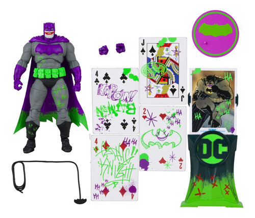 Figura Mcfarlane Dc Multiverse Dark Knight Jokerized