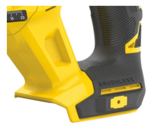 Martillo Stanley Sds Plus S/ Bat E Carreg, 20 V, SBH900b-B3, color amarillo, frecuencia 50 Hz/60 Hz