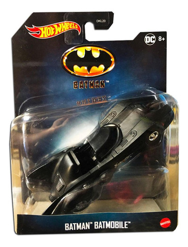 Hot Wheels Batman Veiculo Batman Batmobile Mattel Dkl20