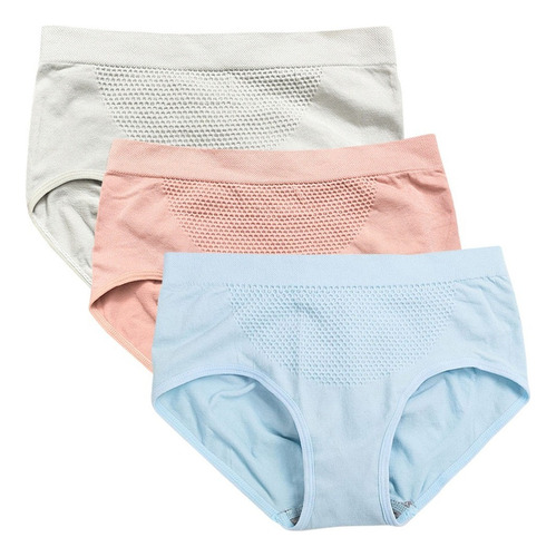 Paquete De 3 Pantaleta Levanta Gluteos Ropa Interior Mujer