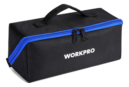 Workpro Bolsa De Herramientas De Boca Ancha De 10 