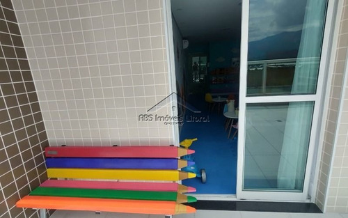Imagem 10 de 15 de Apartamento 3 Dormitórios Na Vila Caiçara Em Praia Grande - Sp