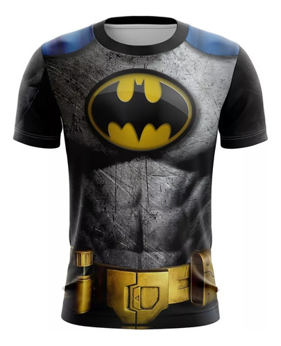 Playera Sublimada Infantil Batman Clásico