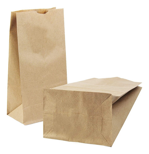 Bolsa De Papel Kraft Bolsa De Papel Para Llevar Comida Rápid