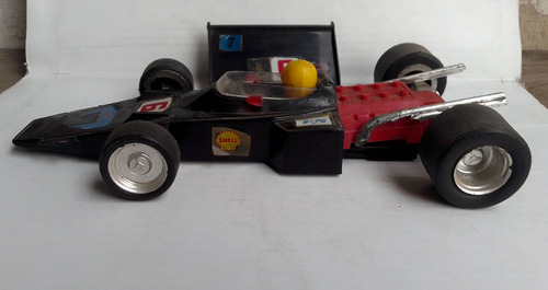 F1 Rym Auto De Carrera Antiguo Plástico 1:18 Con Faltantes Negro (Usado)
