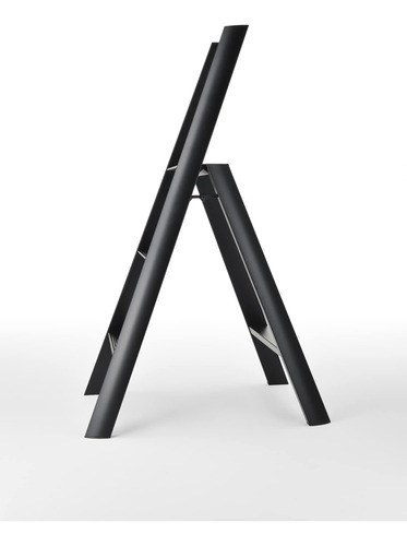 Escalera De Paso Hasegawa Lucano 3 Peldaños Negra