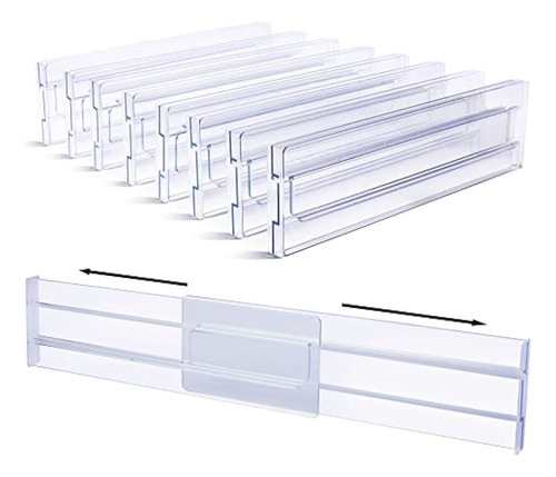 Organizadores De Separadores De Cajones, Paquete De 8, Vtopm