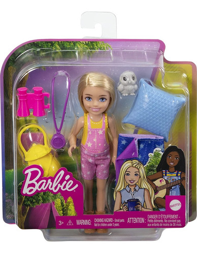 Barbie It Takes Two Camping Playset Con Muñeca Chelsea