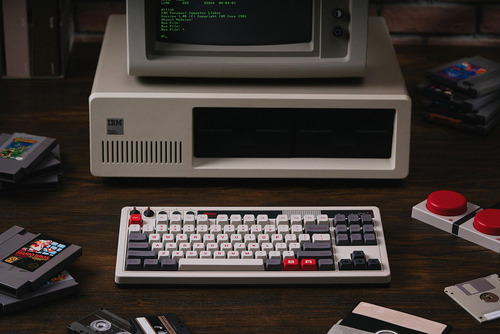 Teclado Mecánico Bluetooth De 8 Bits, 2.4 G, Usb-c, 87 Tecla