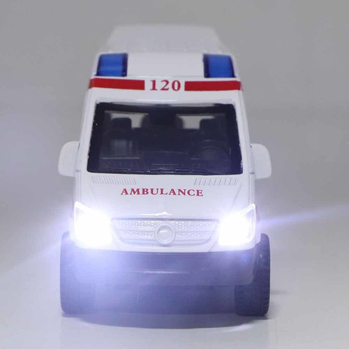 Ambulancia De Simulación 21:32 Con Sonido De Aleación