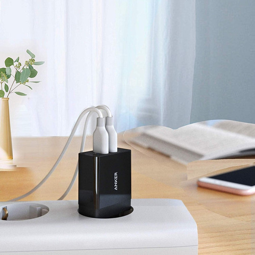 Carregador Parede 24w Anker Powerport 2x Usb Power Iq 2.0