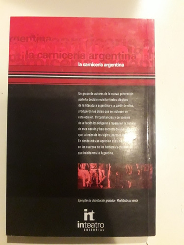 La Carniceria Argentina. Coord: Luis Cano (Usado)
