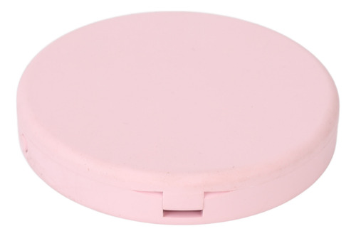 Espejo De Bolsillo Led Compacto De Forma Redonda Con Aumento