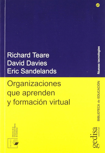 Organizaciones Que Aprenden Y Formación Virtual. Teare, R.