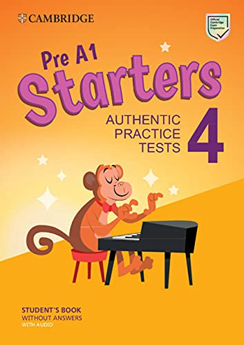 Pre A1 Starters 4 Student S Book Without Answers With Audio 