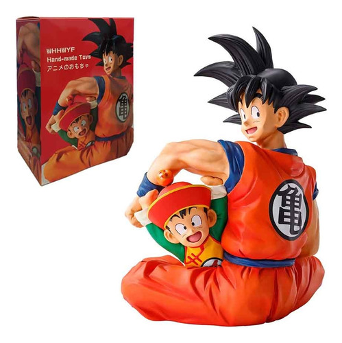 Figura Dragon Ball Goku Con Gohan Ot-a36