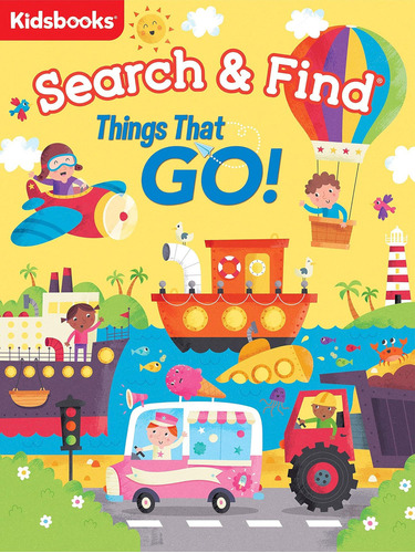 My First Search & Find: Things That Go!-una Manera Perfecta