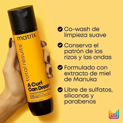 Shampoo Para Rizos Matrix A Curl Can Dream Co Wash 300 Ml