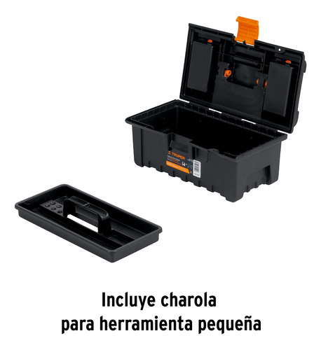 Caja Herramienta De 14 Con Compartimentos 11139 Truper