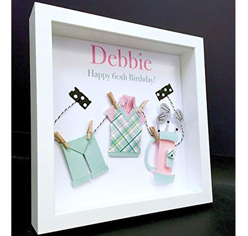 Paint & Paper Craft Personalized Golf Frame