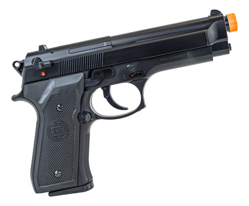 Pistola Rossi M92 Spring 6mm + Coldre + 400 Esferas Alumínio