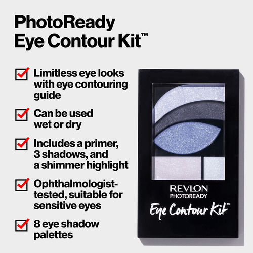Paleta De Sombras De Ojos Revlon Photoready Eye Contour Kit