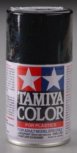 Tamiya 85006 Ts-6 Spray Negro Mate