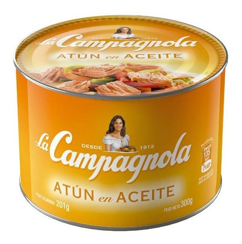 Pack X 3 Unid Atun  Ac 300 Gr Campagn. Pescaderia