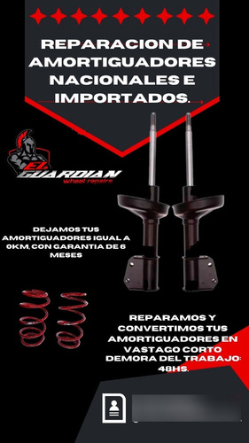 Reparacion De Amortiguadores Nacionales E Importados