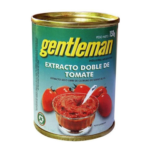 Extracto Doble De Tomate 150 Gr.