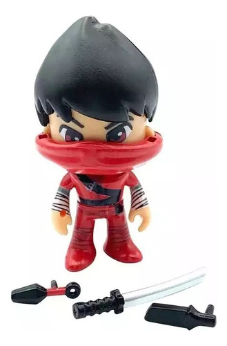  Figura De Accion Ninja Pinypon Action Con Accesorios Tts