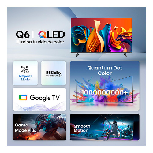 Smart Tv Hisense Qled 75q6n