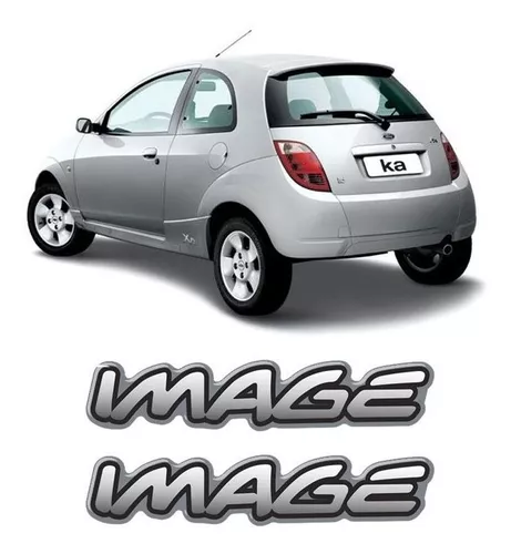 Par De Adesivos Image Ford Ka 2000/2007 Resinado