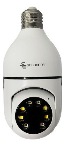 Cámara Wifi 360° Cctv Seguridad Vigilancia En Socket Foco Hd