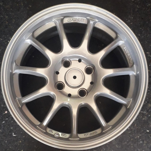Llanta Vossen Silver 15x6.5 4x100 Civic Golf Clio Megan Env