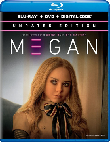 Blu Ray Megan Unrated Edition Dvd Estreno Original M3gan