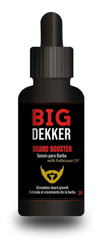 Serum Para Crecimiento De Barba Big Dekker 30 Ml