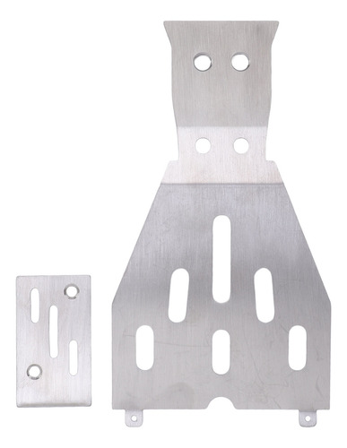 Proteção Protetora De Aço Inoxidável Chassis Armor Plate Rc