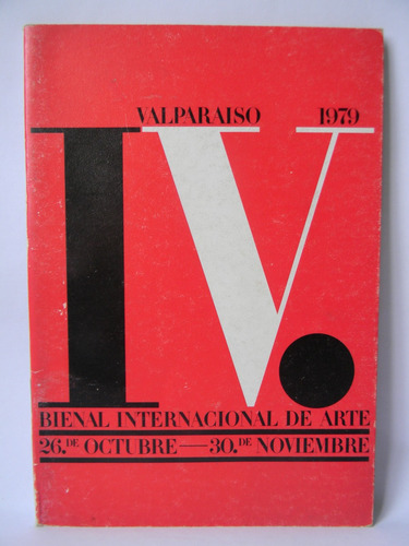 Iv Bienal Internacional De Arte Valparaíso 1979 Catálogo