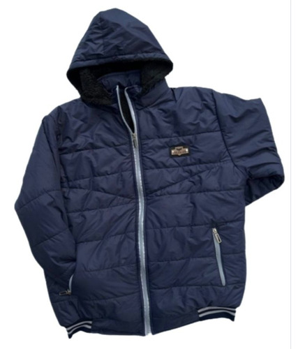 Chaqueta Ovejera Impermeable Azul Oscuro