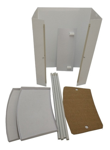 Balcão Promocional Pvc Desmontável Degustação Pdv Stand