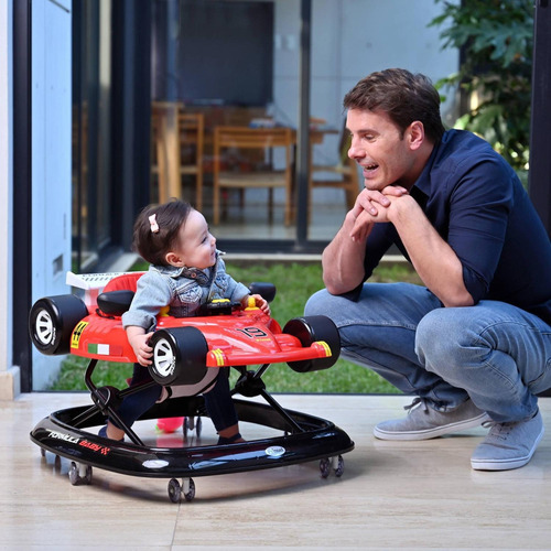 Andadera Formula Baby Prinsel Carro Auto Bebé Rojo Niño