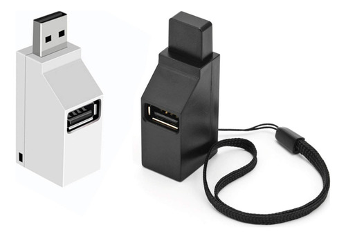 Lixintian[2 Unidades] Divisor Usb2.0, Concentrador Usb 3.0 D