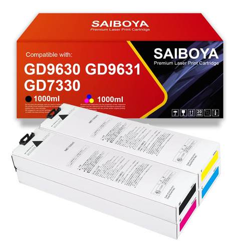 Saiboya 4pk Comcolor Gd9630 Cartucho De Tinta (sg7280 Sg7281